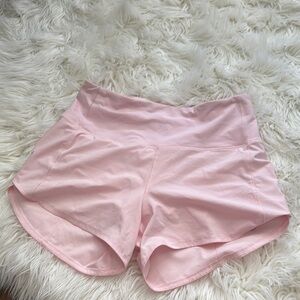 lululemon athletica Blush Pink Athletic Shorts